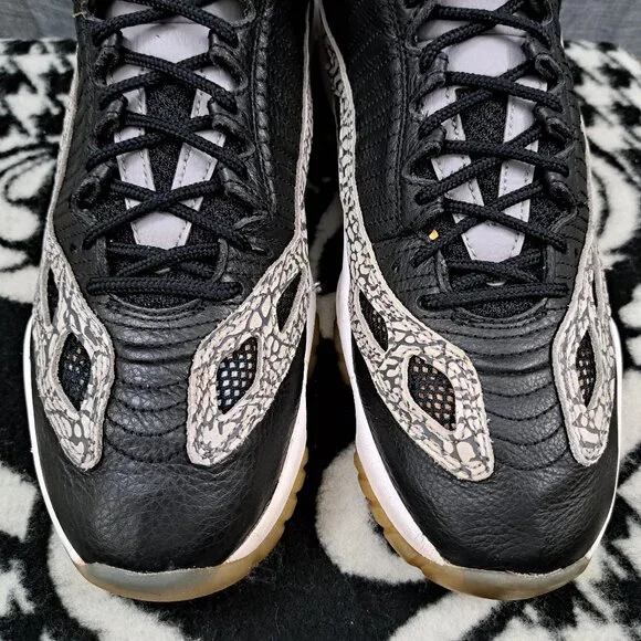 %Nike Jordan 11 Low IE Black Cement 919712-006 Men's size 10.5 / AJ12 - Picture 12 of 12